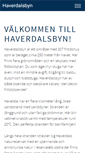 Mobile Screenshot of haverdalsbyn.se